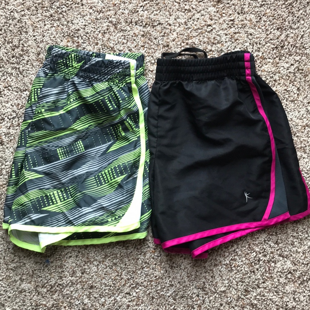 Two pair of Danskin running shorts